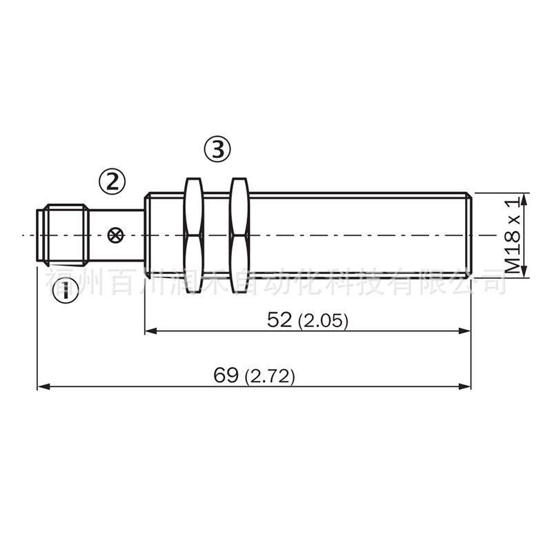SICK IME18-08BPSZC0S High-Precision Inductive Proximity Sensor, PNP Output 1040966