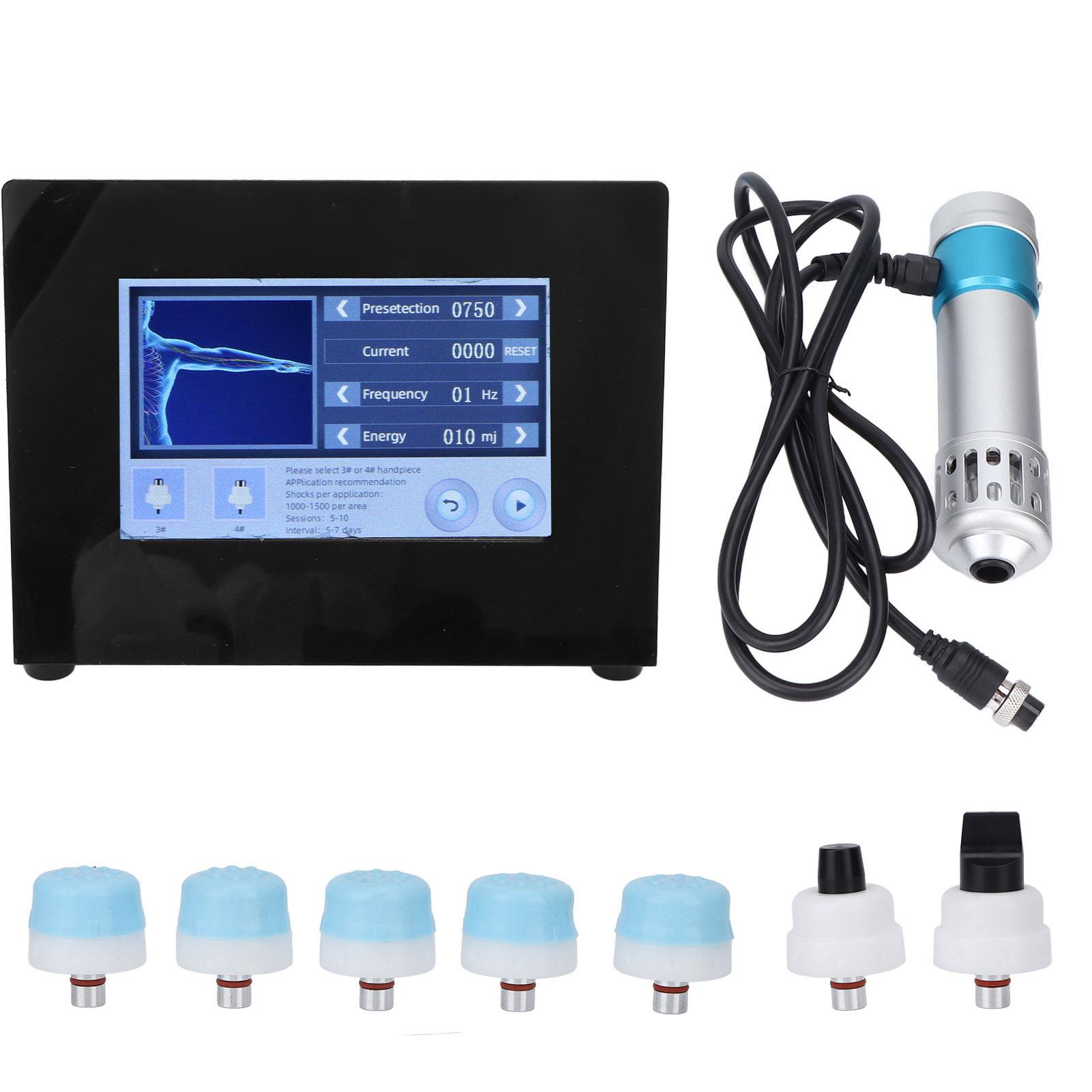 

Аппарат ударно-волновой терапии ED 11 массажных головок Регулируемые шестерни Экстракорпоральное устройство для снятия боли UK PLUG