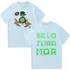 Rapper Feid Se Lo Juro Mor New T Shirts Fashion Men Aesthetic Funny Feid Ferxxo Clothing Summer Hip Hop Cotton Tee Top