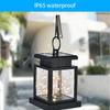 Solar Lantern Lights Outdoor LED Solar Table Lamp Hanging Lantern With Clip For Garden Patio Landscape Decoration