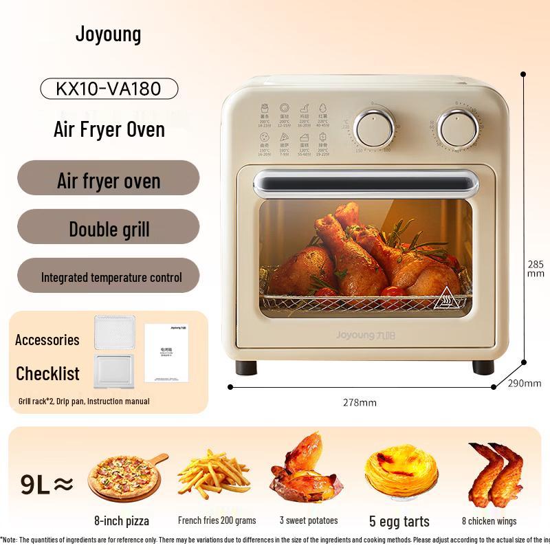 Joyoung Электрическая аэрофритюрница 9 л с прозрачным окном