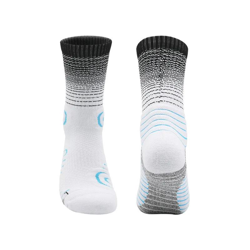 "Adult & Children's Long Tube Basketball Socks with Sweat-Absorbent Towel Bottom for Autumn & Winter"