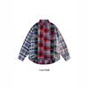 Korean Retro Plaid Long-Sleeve Unisex Shirt Jacket - 2024 Spring Trend