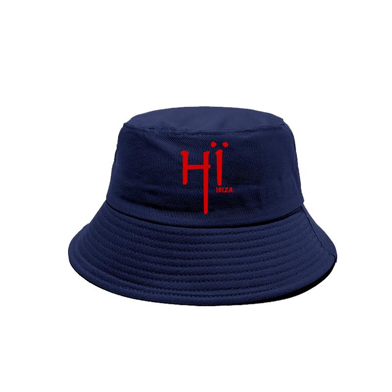 Hi Ibiza Bucket Hoed Pet Unisex Dames Unisex Panama Pet Buiten Zomer Verstelbaar Hi Ibiza Club Bob Hoeden MZ
