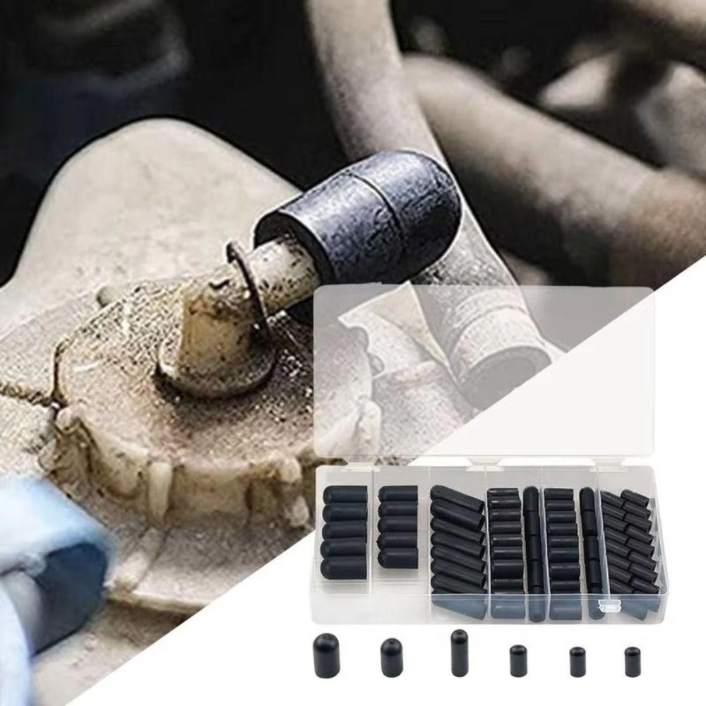 Durable Vacuum Rubber Cover Plug Kit Rubber Material Intake Tube Vacuum Tube Cover Car Carburetor