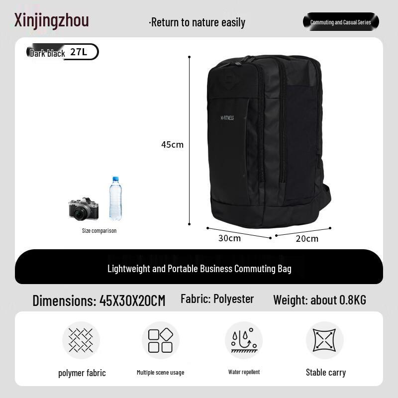 XinJingZhou Unisex Outdoor Hiking Backpack