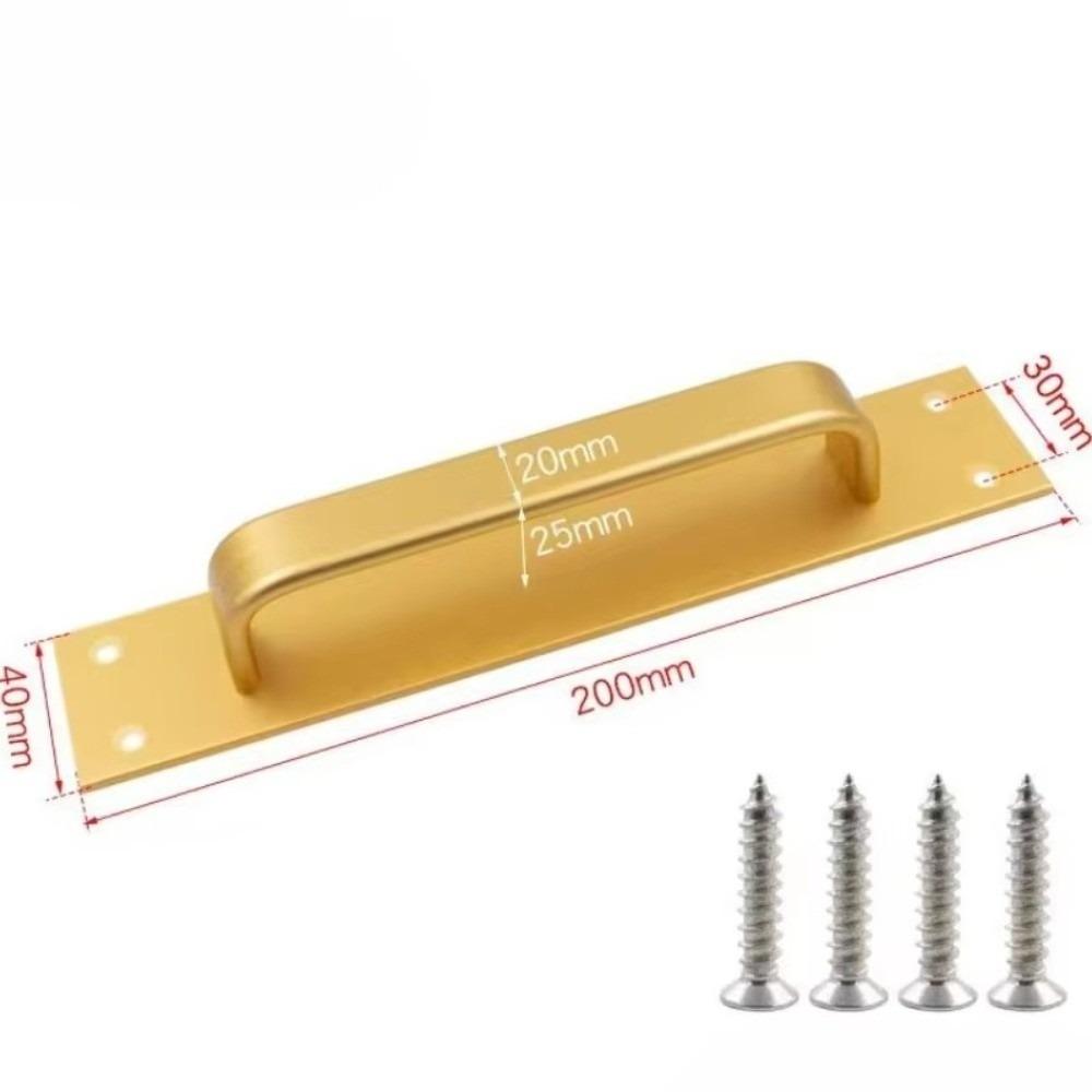 1pc Aluminum Alloy Sliding Door Pull Rust-Proof Furniture Cabinet Pull New Door Handle