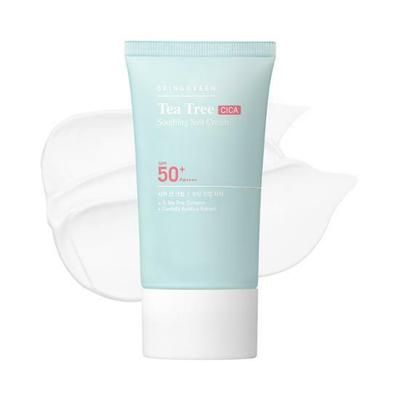 BRING GREEN Crème Solaire Apaisante Arbre à Thé Cica 50mL