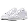 Air Jordan 1 Low GS Triple White 2023 Παιδικά Αθλητικά Παπούτσια 553560-136