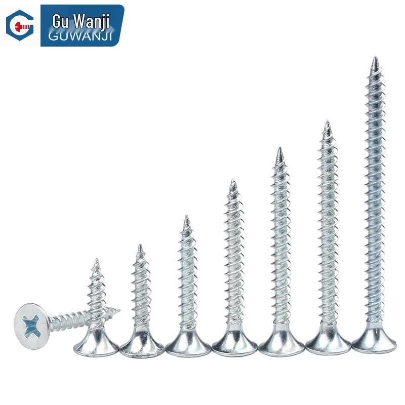 GUWANJI Countersunk Head Self-Tapping Wood Screws