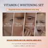Vitamin C Skin Care Set, 6-in-1 Skin Care Set, Cleanser, Toner, Essence, Moisturizer, Eye Cream and Body Lotion, Anti-aging, Anti-wrinkle