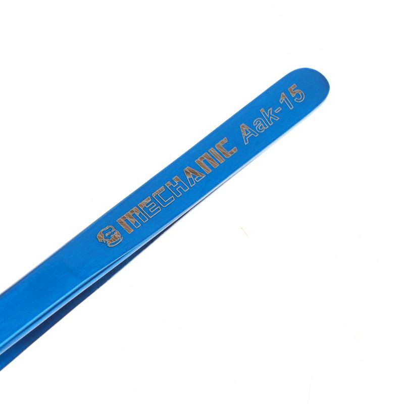 Aac-15 Stainless Steel Tweezers For Phone Repair High Precision 8 Hole Heat Dissipation Flying Wire Spot Welding Clip