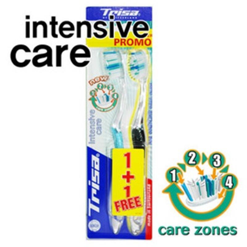 TRISA Intensive Care 2P Toothbrush head normal bristles
