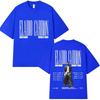 Y2k Hip Pop Tops ELADIO CARRION DON KBRN WORLD TOUR 2025 Merch  Fashion Pop Music Print Cotton Casual Loose Tshirt Unisex