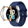 Silicone Strap+TPU Case for Samsung Galaxy Watch 5 44mm 40mm/4 44mm 40mm Sport Wristband for Samsung Watch 5/4 Protective Shell