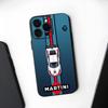Renn M-Martini Logo Handyhülle Schwarz Weich Für Iphone 16 15 14 13 11 12 Pro Max Xr X Xs 8 7 Plus