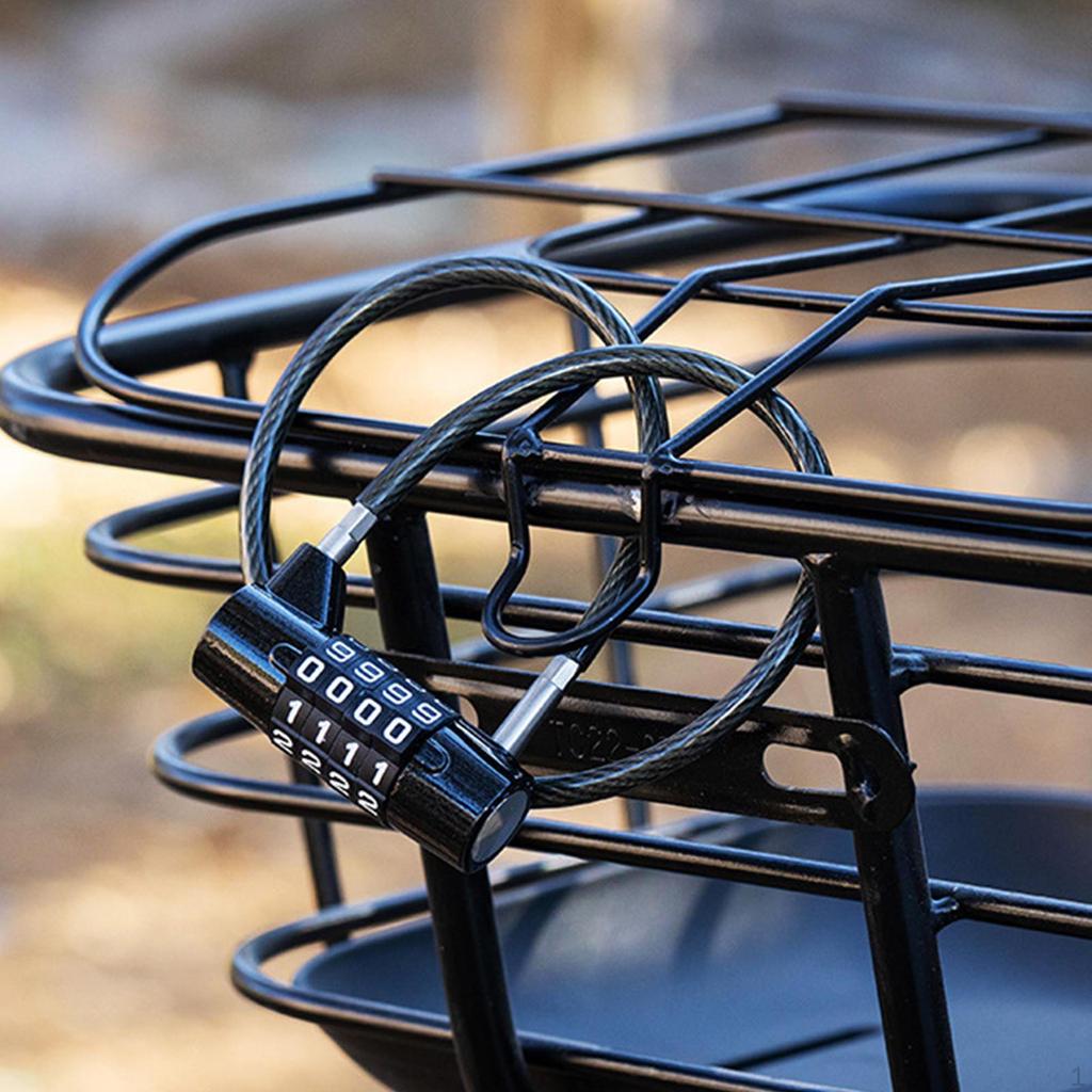 Kabelschloss, Gepäck, Reisegepäck, Mehrzweck-Passwortschloss, Kombination für den Außenbereich