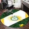 Personalized Leon logo Round Chair Office Rug - Perfect for Mat, Office Chair & More - Ideal Gift for Birthdays and Holidays