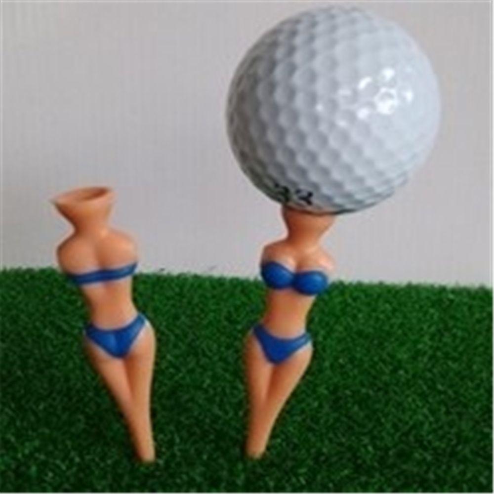 Outdoor Sexy Attractive Lady Model Bikini Golf Tees Clubs Tee Golf  Accessories Golf Training