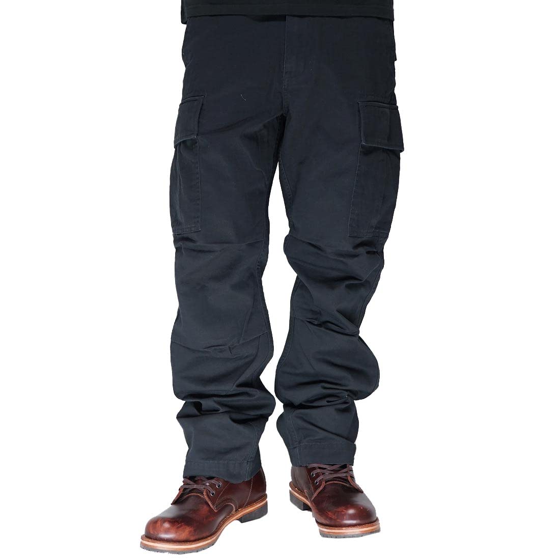 AVIREX BASIC FATIGUE PANTS 6126129 black-L