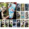 Cute Panda Phone Case For Samsung A52S A21S A33 A23 A13 A14 A32 A52 A53 A54 A51 A71 A15