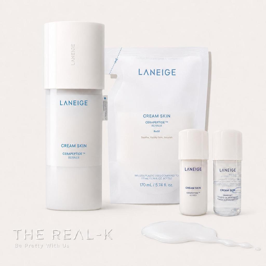 [BTS JIN PICK] LANEIGE Cream Skin Cerapeptide & Zincpeptide (15 Optionen)