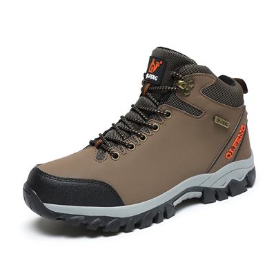 Designer's New Outdoor High-top Hiking Shoes Breathable Lacing Wear Casual Sports Non-slip Men's Shoes Extra Size36-47