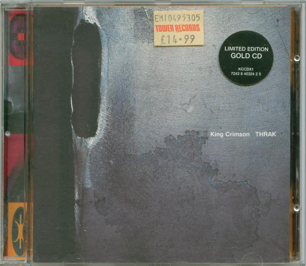 

CD KING CRIMSON - Thrak 724384032425 Discipline Glob 1995 UK Rock Used