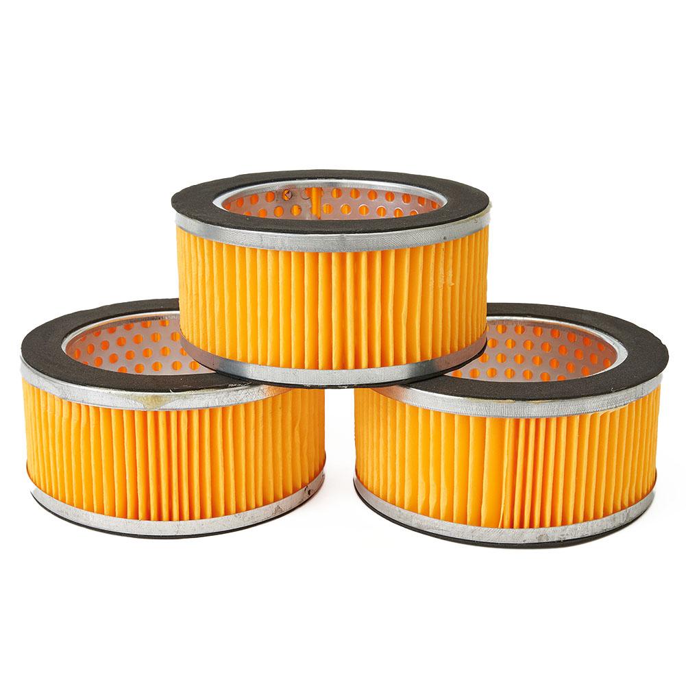 Set mit 3 zylindrischen Lufteinlass-Kompressor-Elementfilter-Baugruppen, Ersatzteile für Luftkompressorsysteme