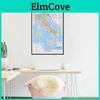 Decorative Hanging Map Picture Of Italy Italian Map Wall Decor Painting Art Posters Home Decor Study Supplies Home Decoration