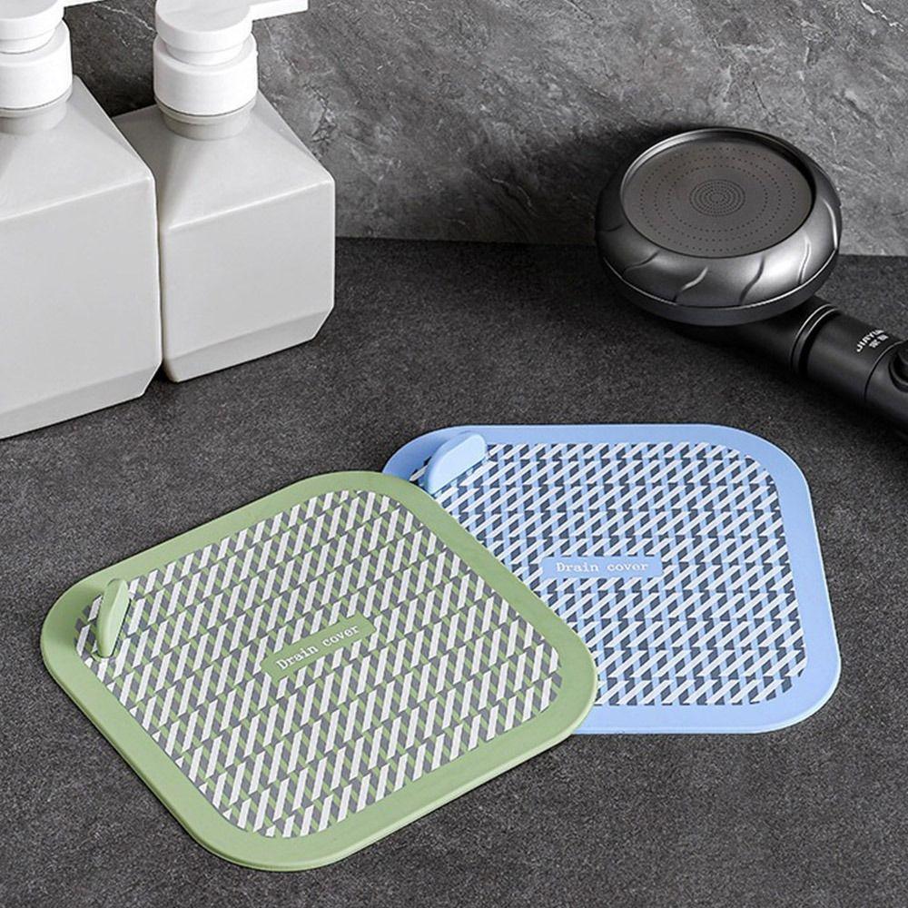 Soft Sewer Pipe Cover Anti-Odor Sink Seal Mat New Bathtub Shower Drain Plug  Universal