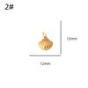 Ocean Series Stainless Steel Pendants: Starfish, Shell, Seahorse, Seashell, Dolphin, Whale Tail DIY Jewelry Accessories.