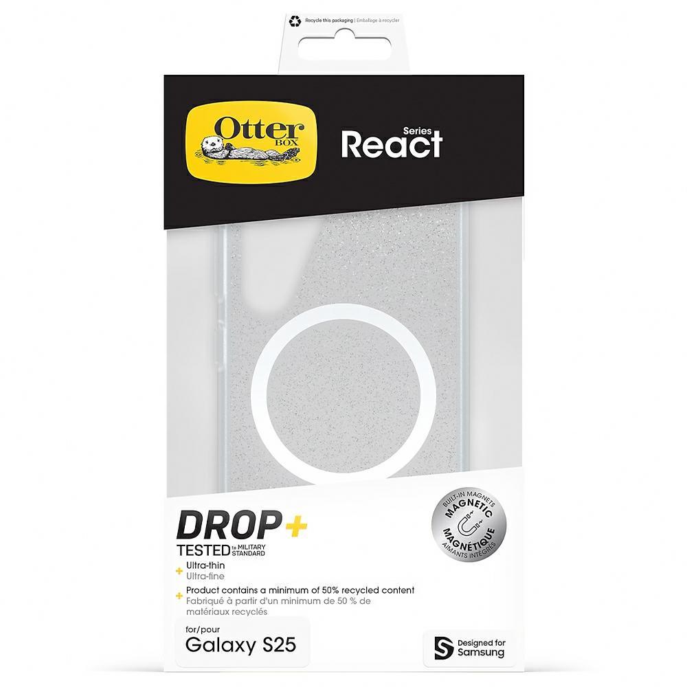 Samsung Otterbox React Magnet Case For    Galaxy S25 Stardust