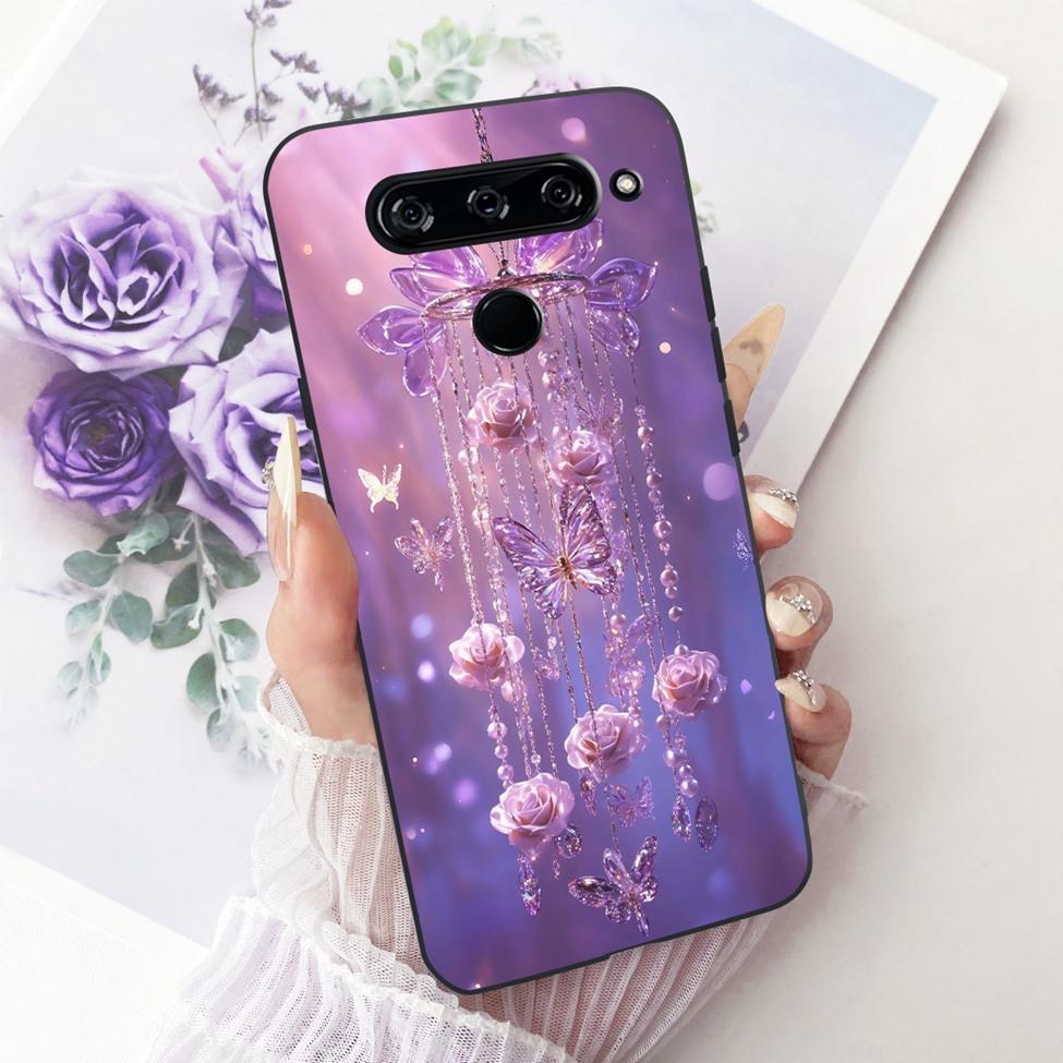 Phone Case For LG V40 ThinQ Cover Aesthetic Cute Fashion Funny Painted Casing For LG V40 ThinQ V405 LM-V405 LM-V409N