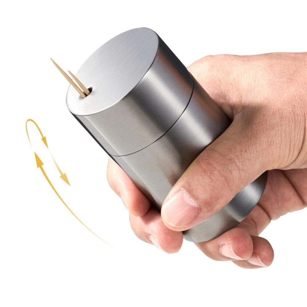 304 Stainless Steel Stainless Steel Toothpick Holder Toothpick Storage Box  Toothpick Storage