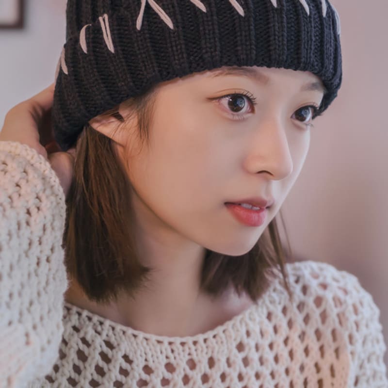 

meminn cresin knit beanie hat 4colors 01_Crasin (BE)