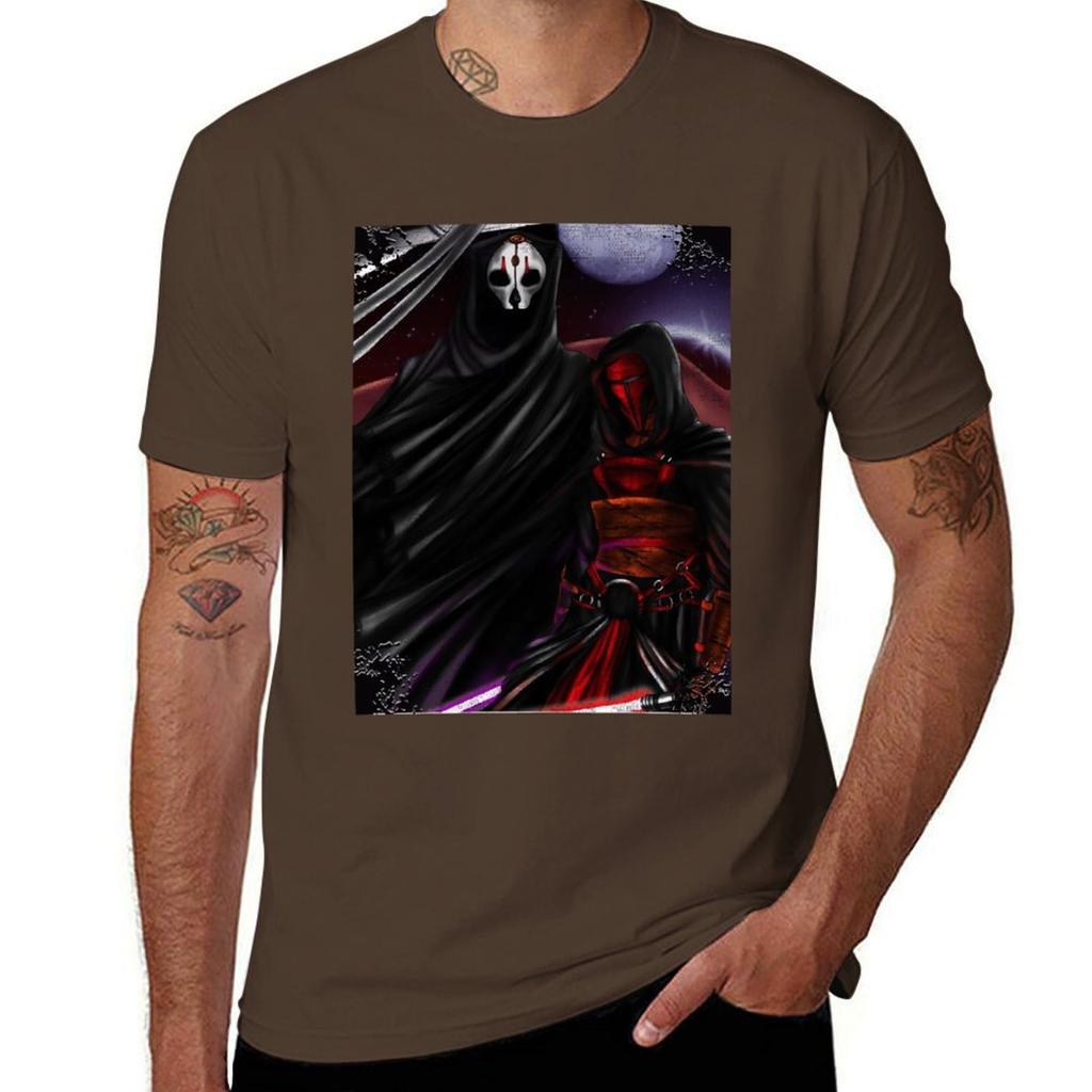 Episches Revan- und Darth-Nihilus-T-Shirt, süße Kleidung, Tiermotiv, Jungen, Vintage, Oversize, Fruit of the Loom Herren-T-Shirts