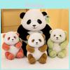 Panda Kuscheltier Weiche PP-Baumwollfüllung Kurzer Samt Tier Stofftier Geschenk für Kinder
