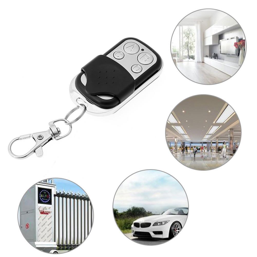 Universal 433MHz Remote Control Cloner 4 Button Garage Door Gate Opener 5pcs Set