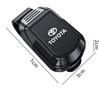 Car Glasses Case Auto Sun Visor Glasses Sunglasses Clip Card Ticket Holder For Toyota Hilux Aygo Yaris Ractis Corolla Sticker