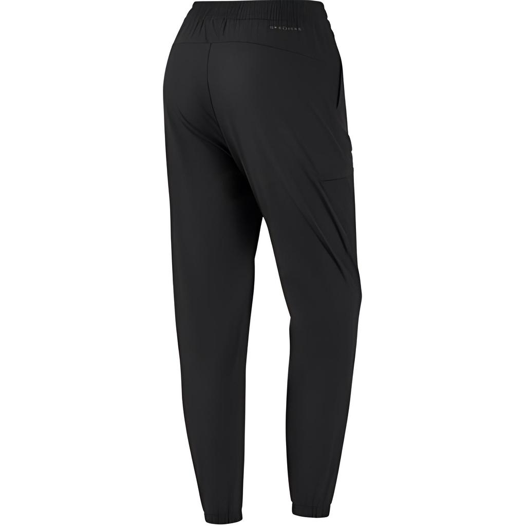 Skechers Comfort Sports Series Simple Versatile UV Protection Cuffed Solid Color Casual Pants Women bottoms Carbon-Black P324W012-0018
