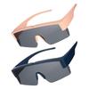 Set of 2 Sports for for Gray [uxcell] Sunglasses, Polarized, Cycling, Men's & Women's, Hiking, Motorcycling, Driving, Fishing, Running, Pink/Blue &