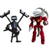 Skibidi Toilet 3d Articulated Toy Skibidi Toilet Dummy 13 Drillman Drill Man Figure Articulated Skibidi Toilet Figure TV Man Toy