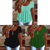 Summer Ladies T Shirt With 3d Pattern In Cotton Blend For Casual Wear