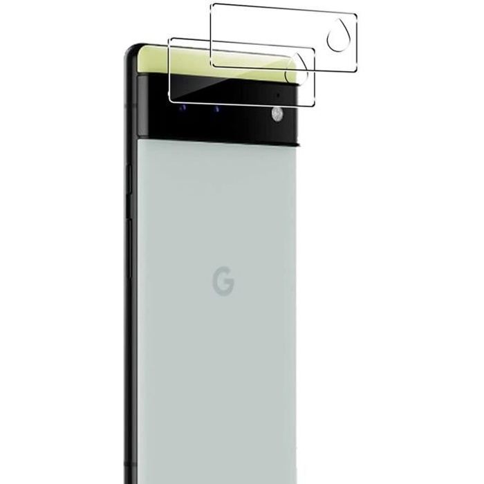 Protection Caméra - Phonillico - Google Pixel 6 PRO - Lot de 2 - Verre Trempé - Résistant aux rayures