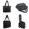Portable Storage Bag for Machine with Multi Compartment Organization Protective Cushioning Travel Ready