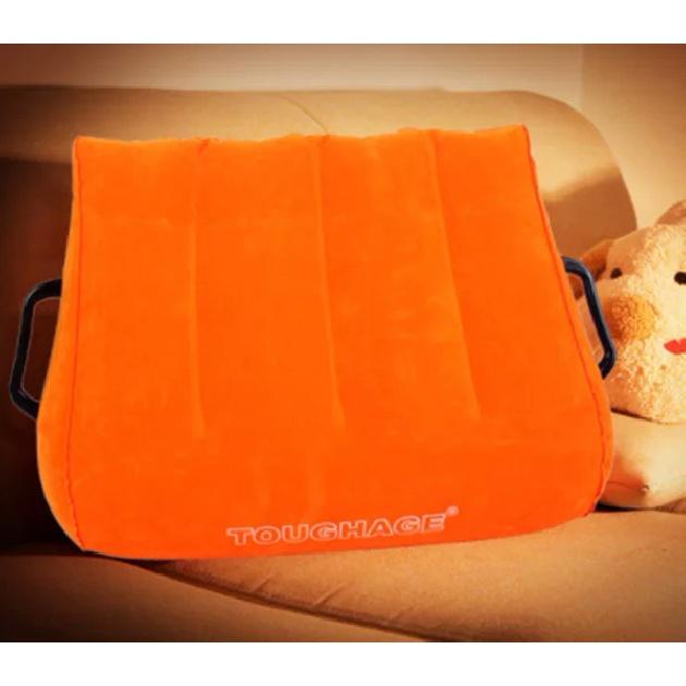 Toughage Inflatable Sex Triangle Orange Pillow Furniture Sex Aid Position Cushion BDSM Adult Game Erotic Sex Toys for Couple
