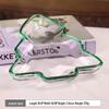 Flavinmci Crystal Glass Christmas Tree Fruit Plate