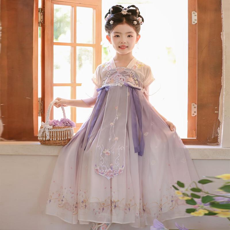 Sommer-Hanfu-Kleid für Mädchen
