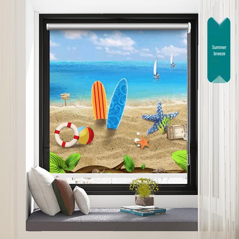 Haoyijia Drill-Free Blackout Roller Blind
